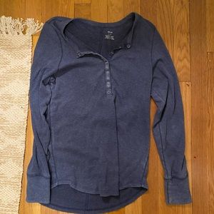 Navy Blue Aerie Henley